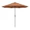 California Umbrella 9' Bronze Aluminum Market Patio Umbrella, Sunbrella Astoria Sunset 194061337264 - alternate 1